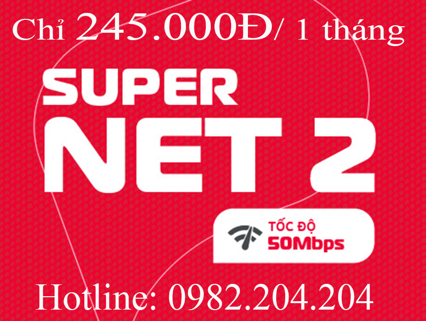 Gói Supernet 2 Viettel