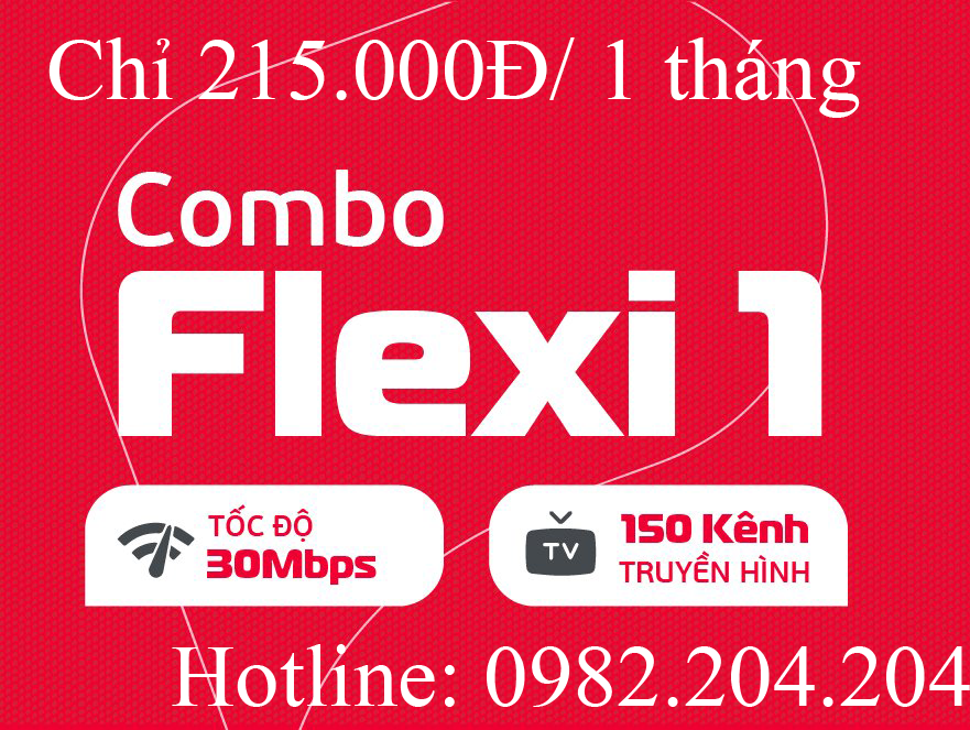 5.Lắp đặt mạng wifi Viettel gói combo Net 1 kèm truyền hình tại tỉnh chỉ 215.000Đ 1 tháng