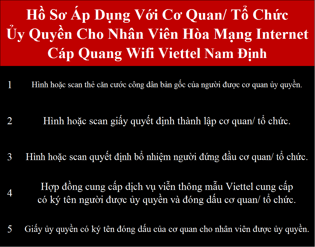 Đăng ký internet Viettel Nam Định
