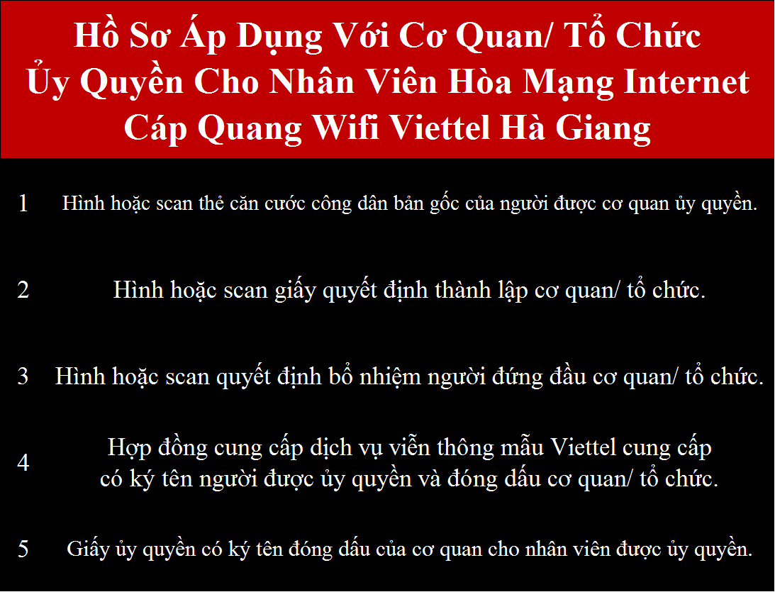 Đăng ký wifi Viettel Hà Giang