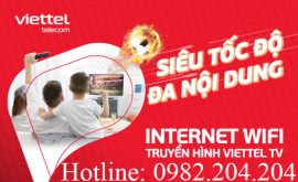 Khuyến mãi các gói combo internet truyền hình K+ Viettel 2022