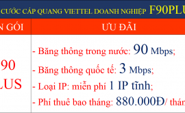 Giá Các Gói Cước IP Tĩnh Viettel 2022