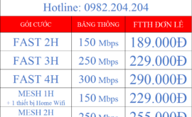 Bảng Giá Các Gói Cước Mạng Wifi Viettel Thanh Oai Hà Nội 2023